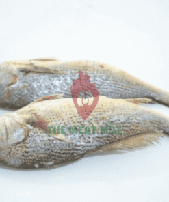 Fresh cleaned Croaker Fish – 1kg from MeatMill Nigeria, ready for cooking and processed under HACCP, SON, and NAFDAC standards.