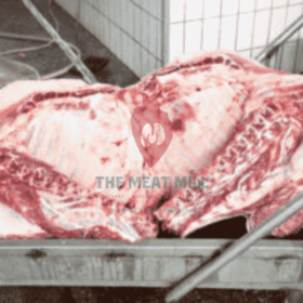 Half of Whole Cow 68kg fresh beef cuts processed under HACCP SON NAFDAC