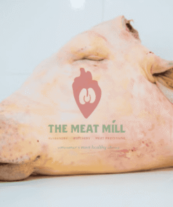 Fresh Quarter Head – 2.5kg cow head meat, cleaned and ready for cooking