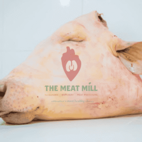Fresh Quarter Head – 2.5kg cow head meat, cleaned and ready for cooking