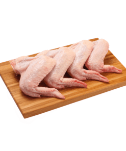 Raw Chicken Wings arranged for grilling, frying, or air-frying