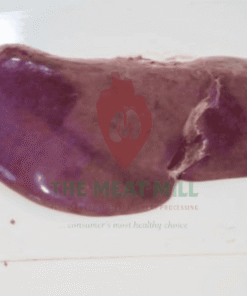 Fresh Beef Liver 0.5kg from MeatMill Nigeria — soft organ meat from cow offals, hygienically processed under HACCP, SON, and NAFDAC standards.