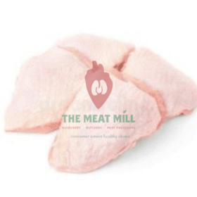 Fresh Chicken Thighs 1kg – hygienically processed and packed by MeatMill Nigeria under HACCP, SON, and NAFDAC standards.